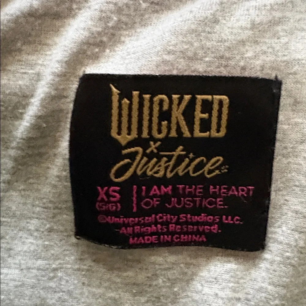 Justice‎ X Wicked Girls Varsity Jacket Size xs 4-5